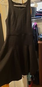 Black banana republic skater dress